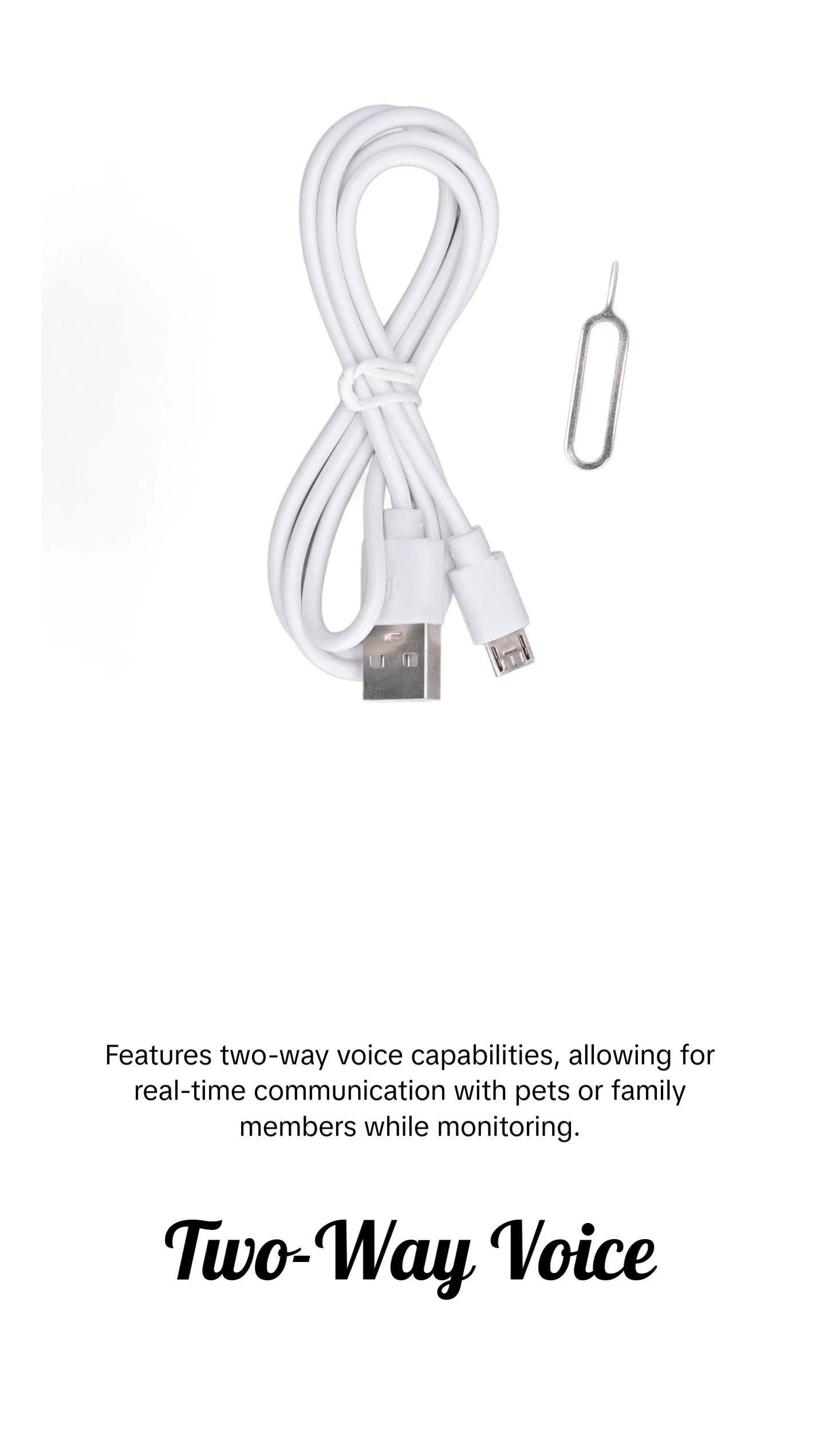 Wireless Security Camera Motion Detection Two Way Voice Robot Pet Shape Indoor Monitoring Camera General's Mansion