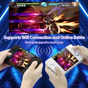 2026 Latest Xf40h Handheld Retro Game Console, 4.0 IPS Screen, 26+ Emulators, 64GB Memory Card, Portable Gaming, 8000+ Classic Games, Gift Idea