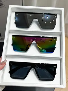 Unisex Vintage Trendy Sunglasses, Retro Outdoor Sports Sunglasses, Fashionable Sunglasses for Men & Women for Everyday Use, Mirrored Shades