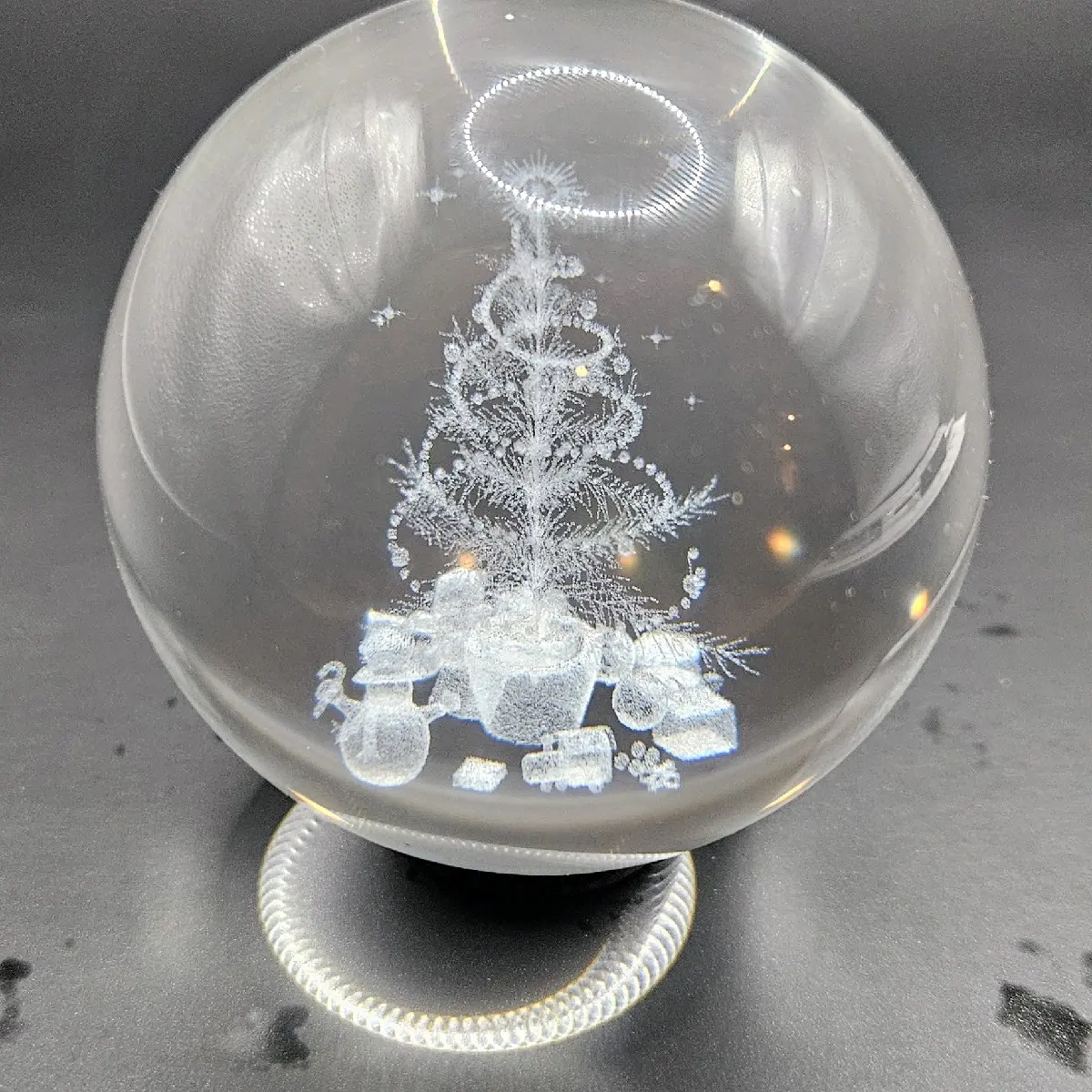 Gorgeous Glass Spheres with 3 Different Scenes