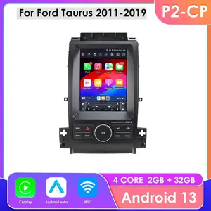 9.7 Intelligent Screen 2din Android Multimedia Car Radio Video Player for Ford Taurus 2011 - 2019 GPS Carplay Auto Stereo
