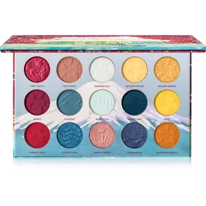 Fuji Five Lakes - 15 Shade Eyeshadow Palette - Cruelty Free Makeup