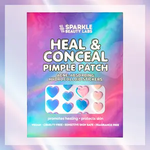 Pimple Patch 💜 Holographic Hearts (26 count)
