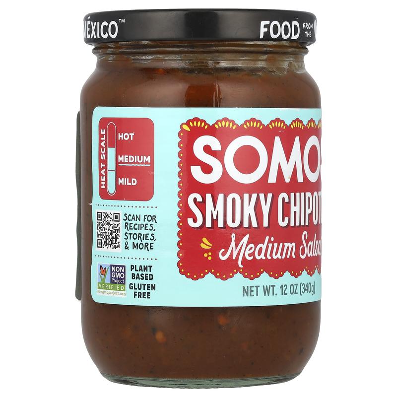 Somos Smoky Chipotle Salsa, Medium , 12 oz (340 g)