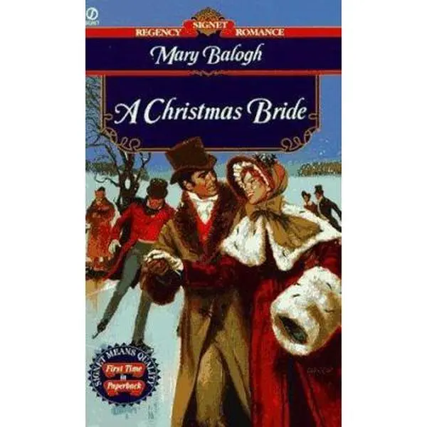 Used English Book - A Christmas Bride (Regency Romance, Signet) by Mary Balogh - Very Good Condition, Soft Cover, Dust Cover, 0.25 lb, 0.25 Pounds