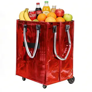 Costco Haulers Tote Bag - No More Arm Cramps, Rolls Straight In, Ideal for Apartment Stairs & Grocery Bags, Viral Fix, Walmart Haul Game Changer