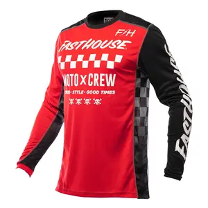 Fasthouse Grindhouse Alpha Jersey - Red/Black