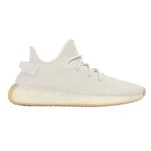 adidas Mens Yeezy Boost 350 V2 Lace Up Sneakers Shoes Casual - Beige