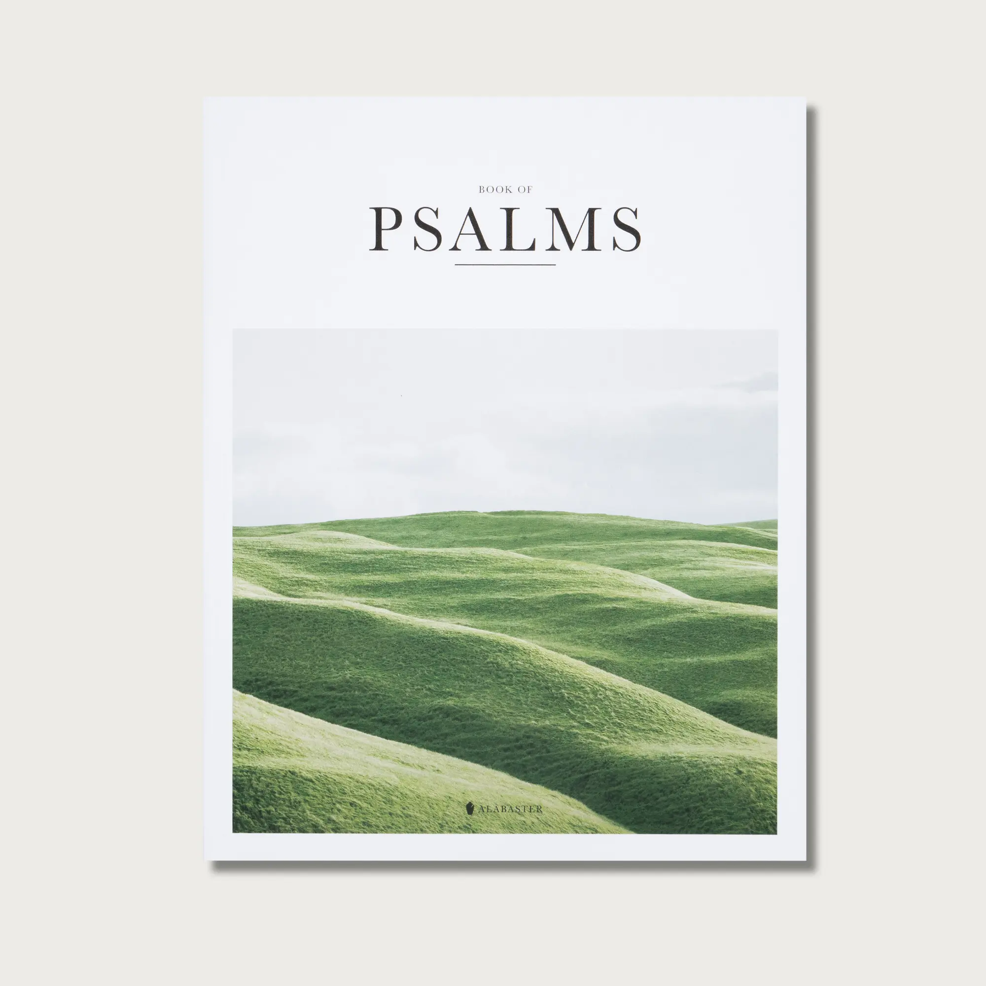 Alabaster The Book of Psalms: Timeless Inspirational Poems & Songs on Emotional-Spiritual Experiences, Life, Full-Color Print Keeps Devotion Vivid Bible - 232 Pages, Pick NLT/ESV/KJV + 3 Translations, Multiple Styles, Safe Materials, Soft or Hard Cover