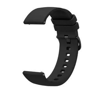 18mm 20mm 22mm Soft Silicone Band For Samsung Galaxy Watch Active 2 Watch 3 45mm 42mm Gear S3 Strap For Samsung Galaxy Watch 7 6 5 4 Band Sport Elastic Loop for Garmin Watch/Huawei Watch/Amazfit Watch, Smart Watch Straps