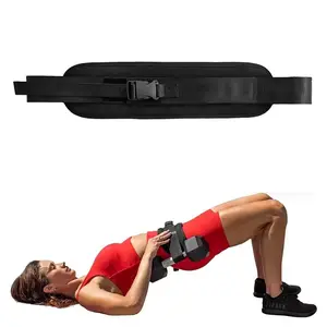 Glute Kickback Belt with Non-Slip Pad, Adjustable Strap for Dumbbells and Kettlebells, Glute Training Equipment Set