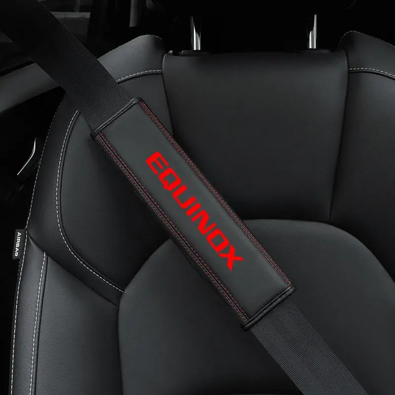 Car Seat Belt Shoulder Pad, Adjustable Car Seat Belt Cover, Universal Auto Car Interior Accessories, Car Accessory for Chevrolet Equinox, Car Interior Decoration, Automotive Decorative Accessories