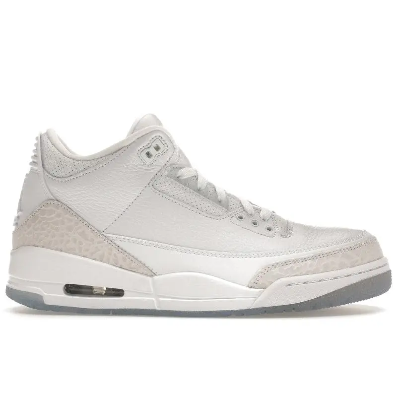 Jordan Men's 3 Retro Pure White (2018), from StockX