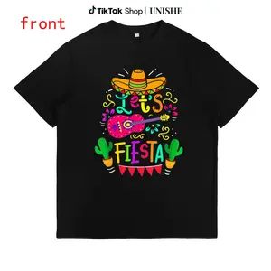 Cinco De Mayo Mexican Party Shirt - 100% Cotton Guitar Lover’s Tee
