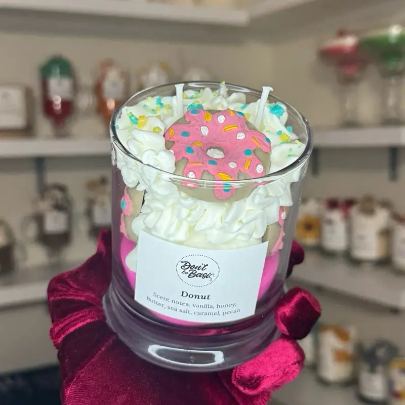 Donut candle