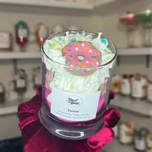 Donut candle