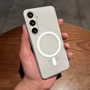 Ultra Thin Frosted Magnetic Case Shockproof Phone Cover for Samsung Galaxy A56 A36 A26 A16 A06 A55 A35 A25 A15 A05 A05S - Non-Yellowing Anti-Fingerprint PC Material Full Body Protection