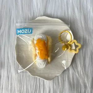 [Classic Squish Texture] taba squishy Mango Roll , Fidgets Toy for Stress Relief & Fun – Perfect for Party, Birthday, Holiday & Christmas Gifts – Silicone Material [54g]