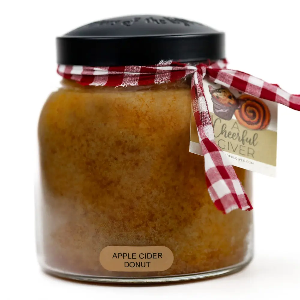 Apple Cider Donut - 34 oz Papa Candle