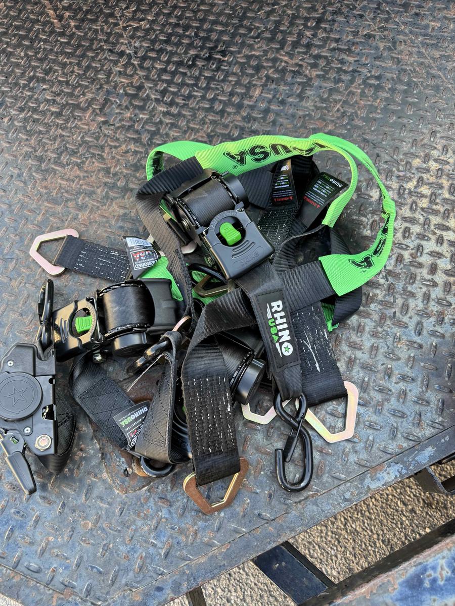 Item: 2" Heavy-Duty, Black, 4-Pack