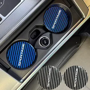 Car Coaster Set, Waterproof & Durable Design, Perfect Fit for Kia Sportage, Enhance Your Vehicle’s Interior, Car Accessories