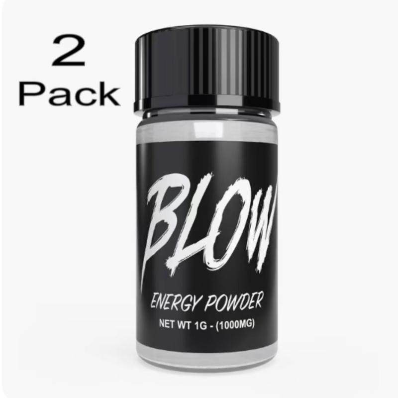2 Pack - Energy Powder - 400MG Caffeine Per Bottle