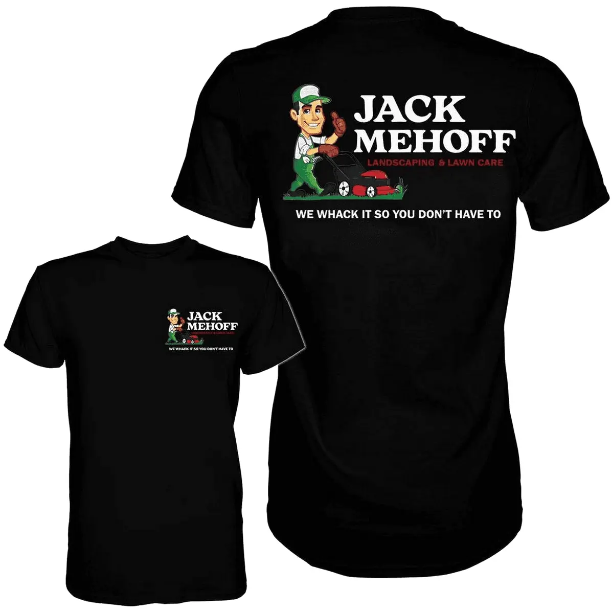 Funny Graphic Shirt for Women, Jack's Roofing Lightweight Tee in Soft Cotton, Casual Short-Sleeve Crew Neck Top, Made in USA, Fashion, 100% Cotton, Light, Shortsleeve