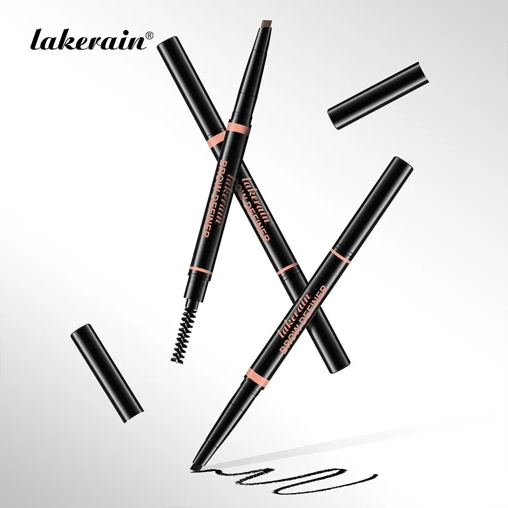 Triangular Pointed Eyebrow Pencil, 1 Count/3 Counts  Anti-sweat-proof Eyebrow Pencil, Natural Eyebrow Makeup Tool, Makeup Tool for Beginners, Cosmetic