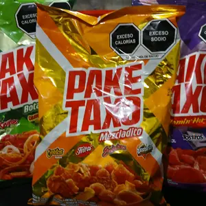3 small pack of Pake Taxo mexican chips Snack