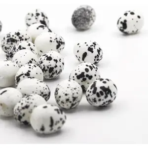 30 Pcs Faux Lifelike Simulation Plastic Artificial Quail Eggs Decor for Home Kitchen Party Decoration