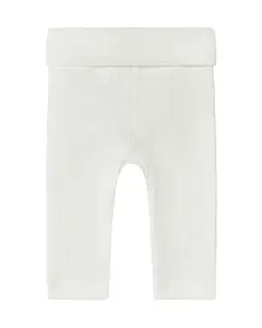 MarMar Copenhagen piva baby leggings white pointelle