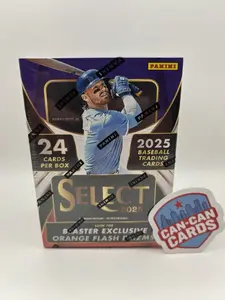 2025 PANINI SELECT BASEBALL BLASTER BOX  ORANGE FLASH PRIZM