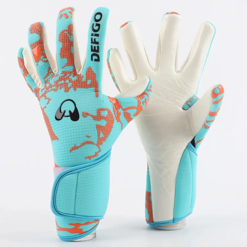 Professional Football Soccer Goalkeeper Gloves, Men's Youth Hand Protector Football Accessories, Non-slip Latex for Match Training