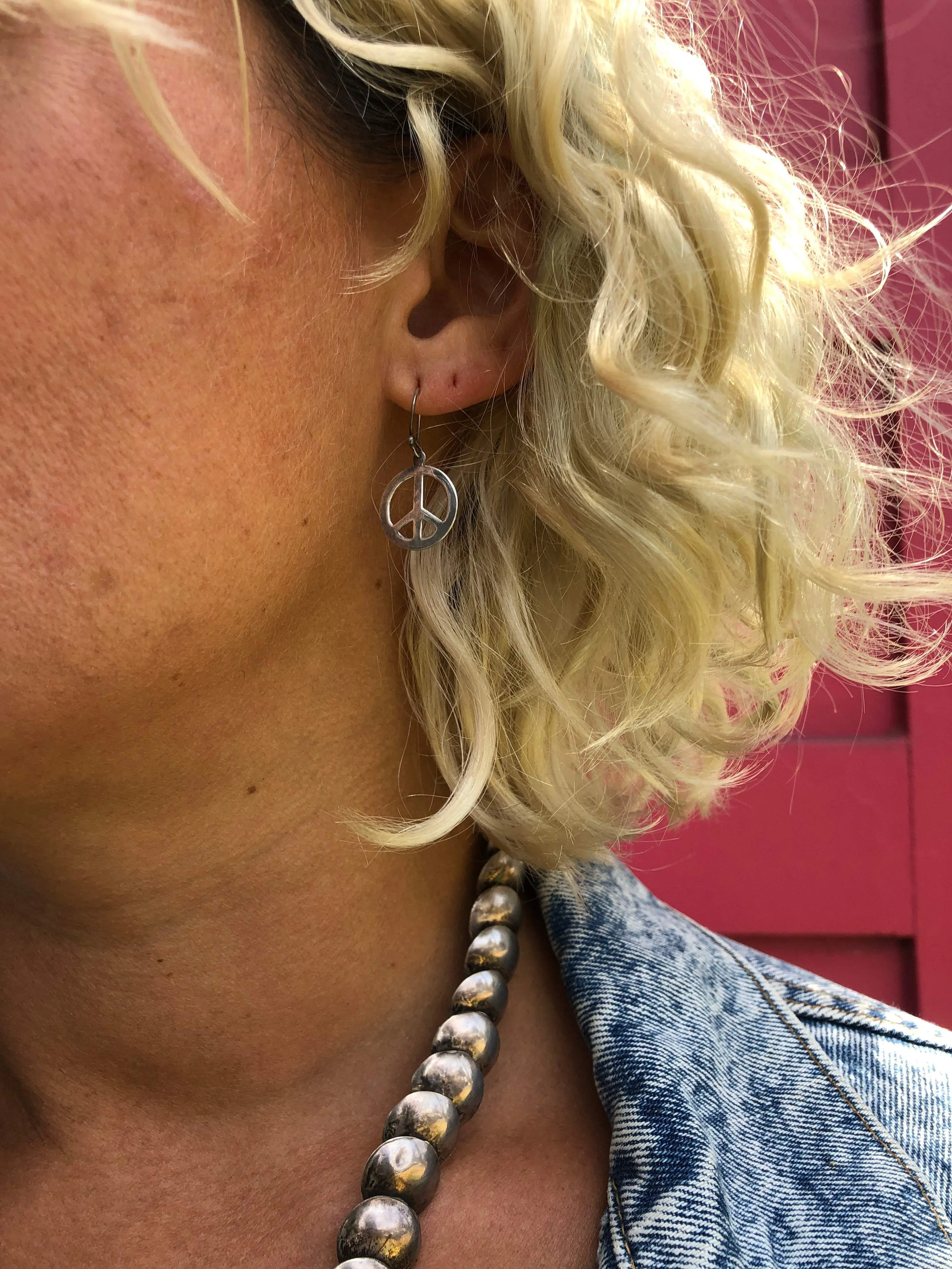 Peace Sign Earrings