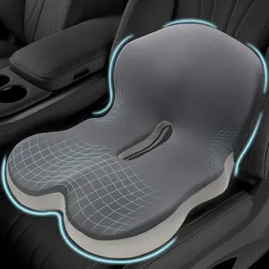 1 Piece Seat Cushion for Truck Drivers, Memory Foam Seat Cushion, Ergonomic Seating Comfort for Long Drives & Home Use, A Thoughtful Gift, Semi Truck & Home Accessories