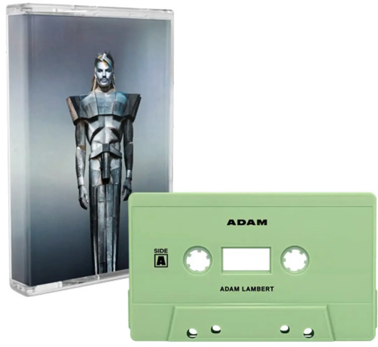 Adam Lambert Band English Music Cassette Tape - Colored Green Cassette with Live Bass Feature