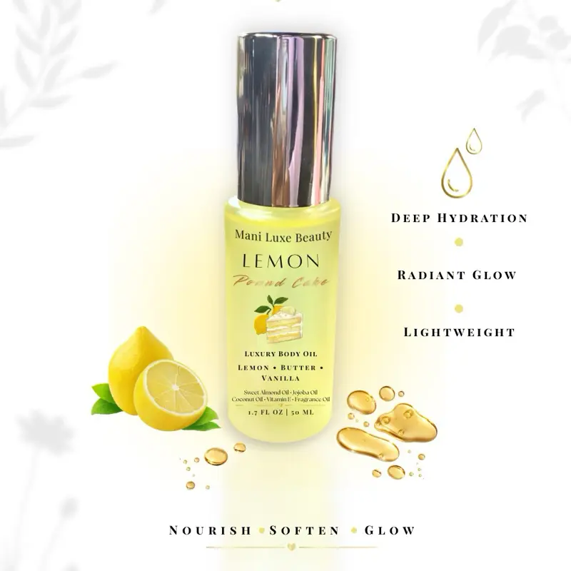 Lemon Pound Cake Body Oil