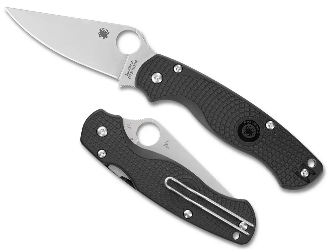 Spyderco Paramilitary 2 Lightweight - Black FRN