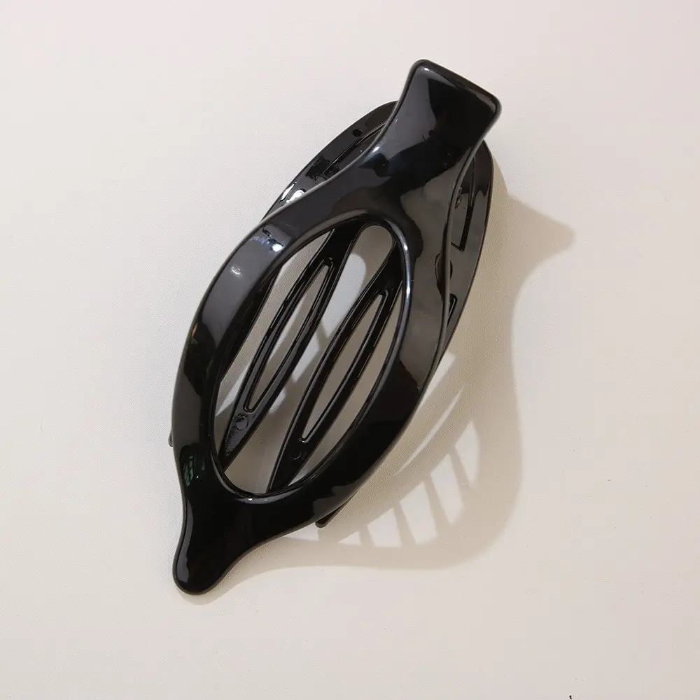 #9 Bright Black [Pointed Duck Clip]