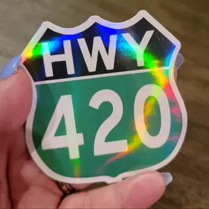 HWY 420 sticker