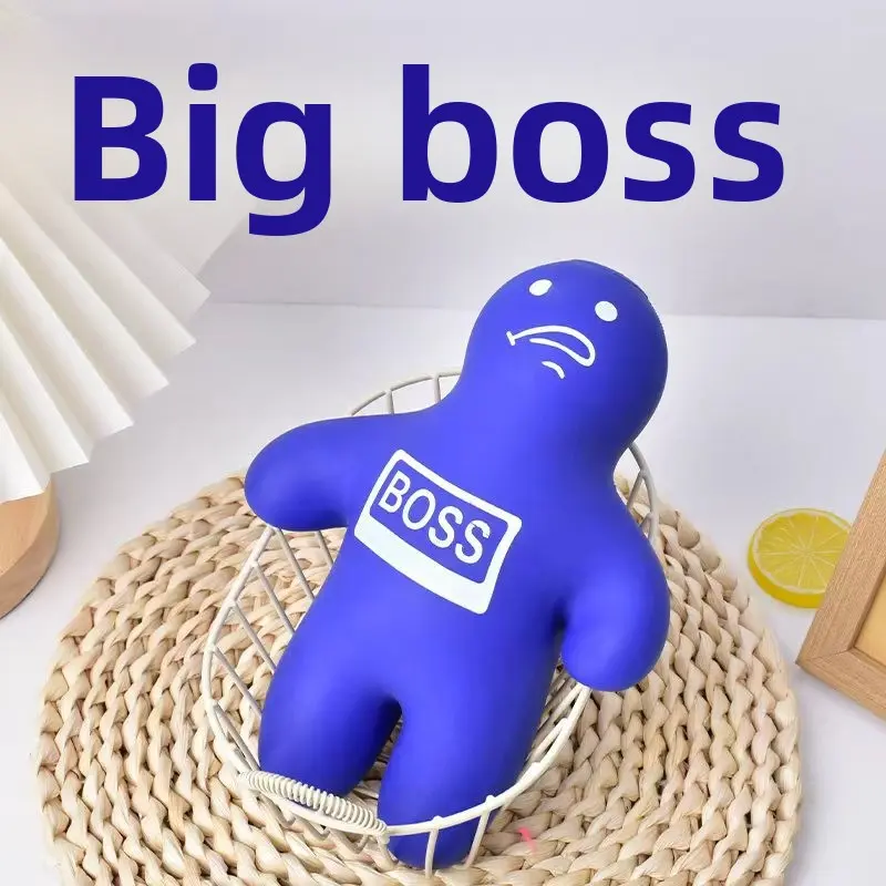 Large boss decompression and kneading game, slow rebound and kneading music