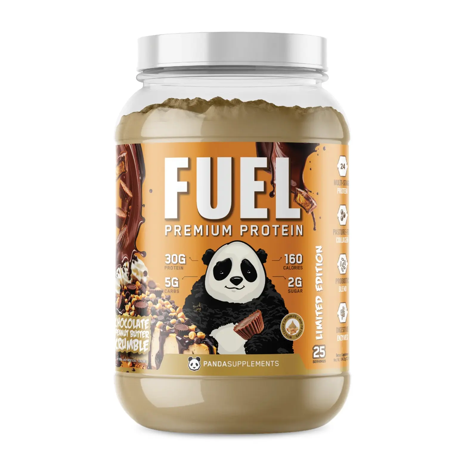 Chocolate Peanut Butter Crumble