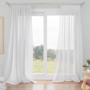 Custom Sheer Pinch Pleated Curtains, Custom Curtains Designers Fabric