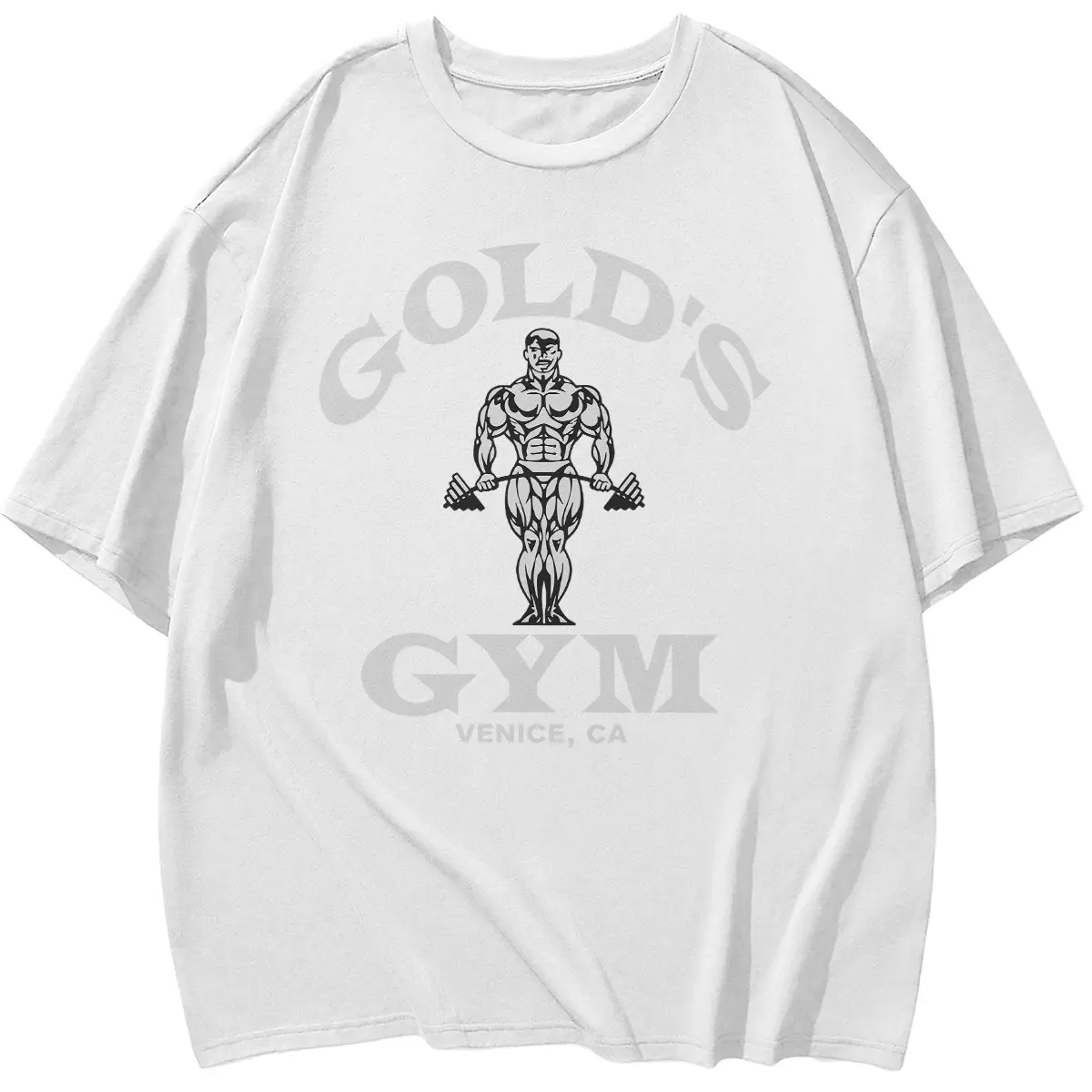 Gold's Gym Venice Beach Vintage Graphic Tee, Classic Design for