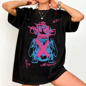 Jinx Monkey Graffiti Shirt, Arcane Jinx Powder's Monkey T-Shirt