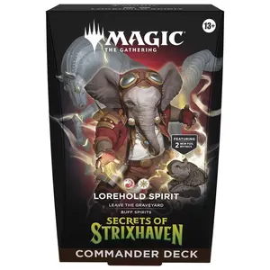 Magic: The Gathering - Secrets of Strixhaven Lorehold Spirit Commander Deck
