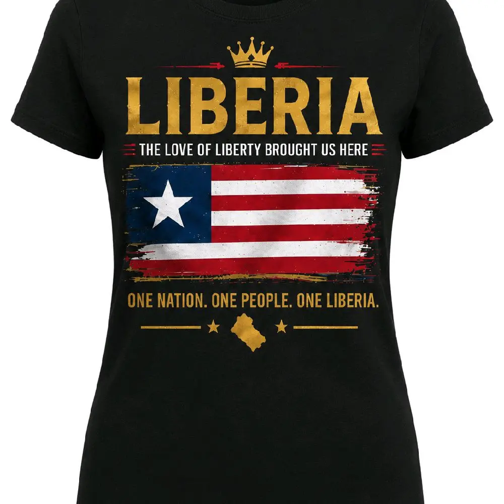 Liberian Heritage Women's Fitted T-Shirt