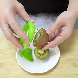 1pc Multi-Functional Fruit Peeler and Pitter, Dragon Fruit Kiwi Peelers, Easy-To-Use Citrus Remover Tool, Perfect for Home Kitchen Use