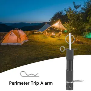 Perimeter Alarm Perimeter Trip Alarm Easy Installation Trip Wire Alarm Device For Camping Property Safety