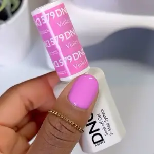 DND VIOLET FEMMES #579 Gel and Lacquer Duo nail care nail art color